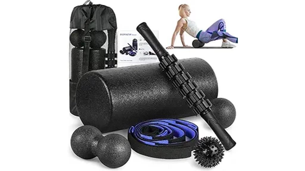 foam roller with massagers