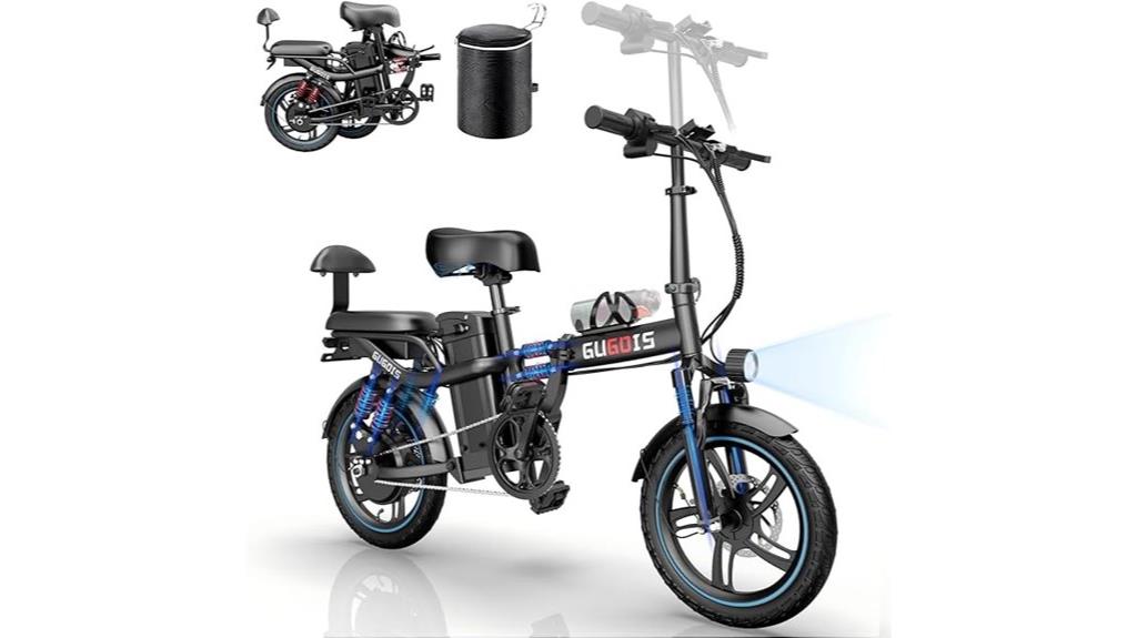 foldable electric bike power