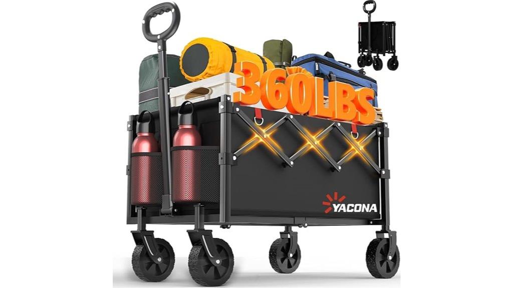 foldable lightweight utility cart