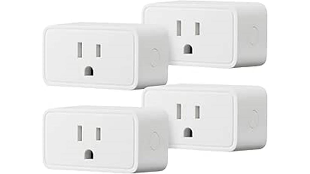 four pack smart plugs
