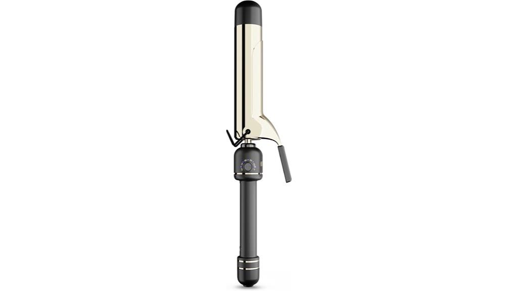 gold barrel curling iron