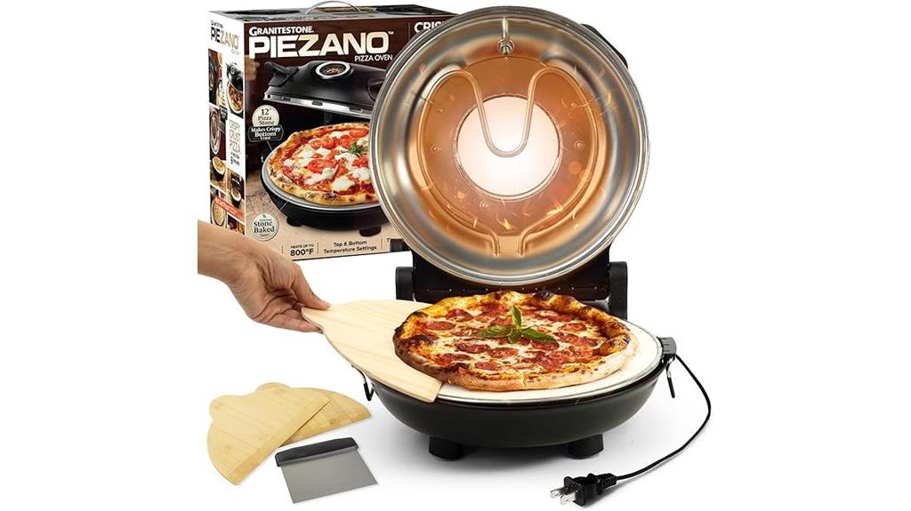 granitestone crispy crust oven
