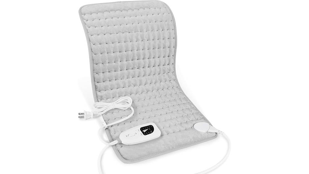 gray heated pad 24 x12