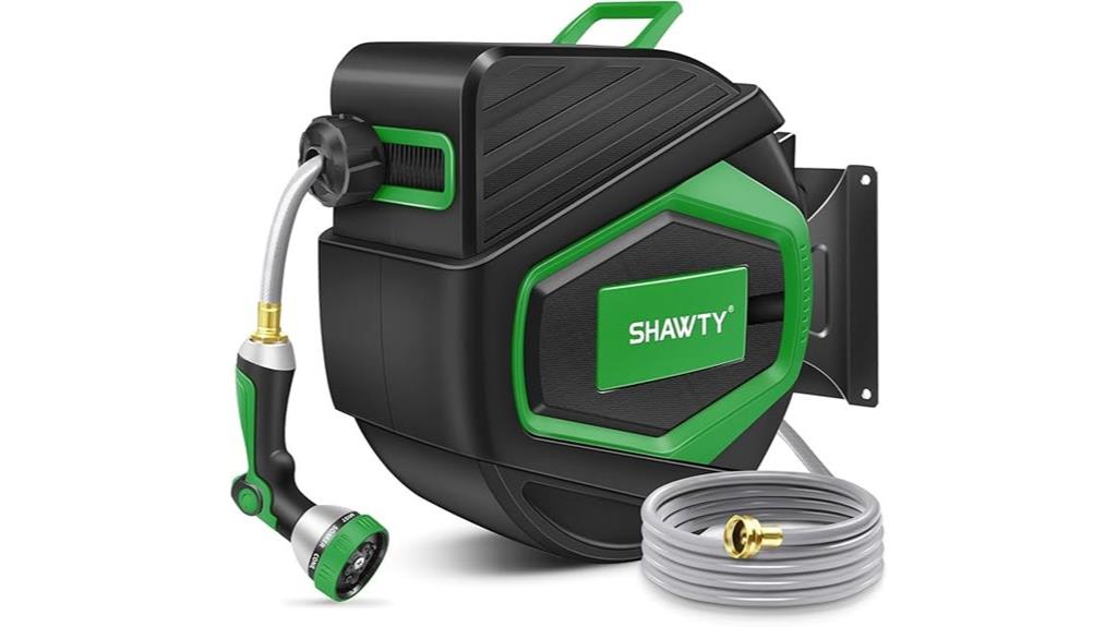 heavy duty 100ft retractable hose
