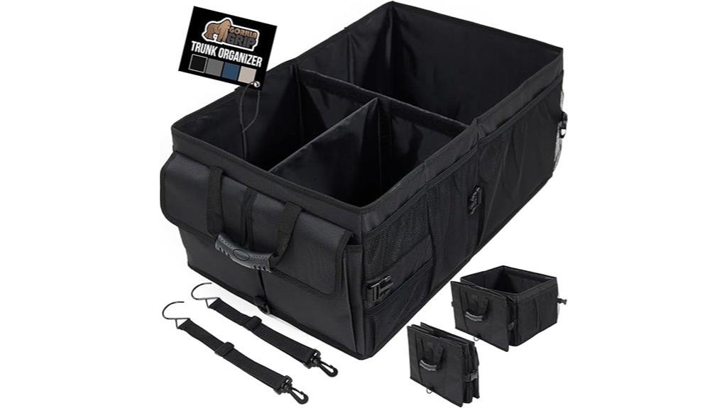 heavy duty car trunk organizer