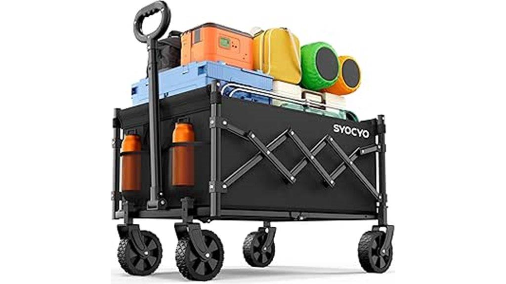 heavy duty foldable shopping cart