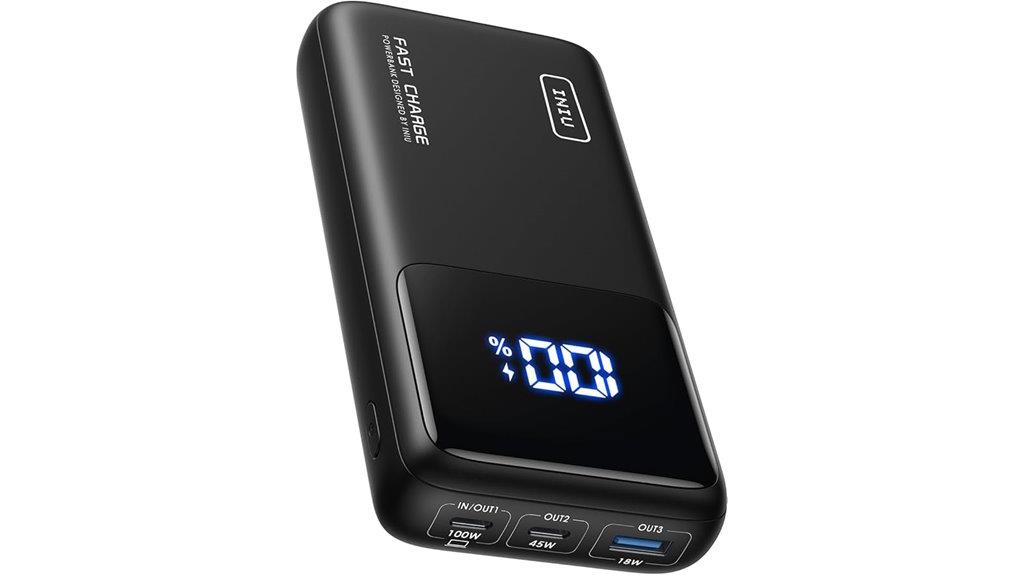 high capacity 65w portable charger