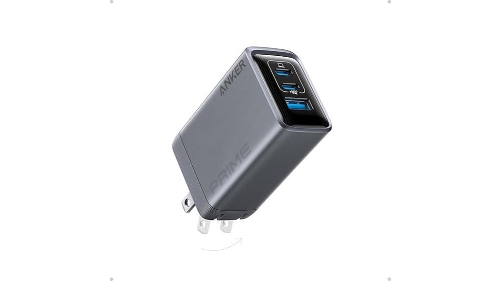 high power 3 port charger