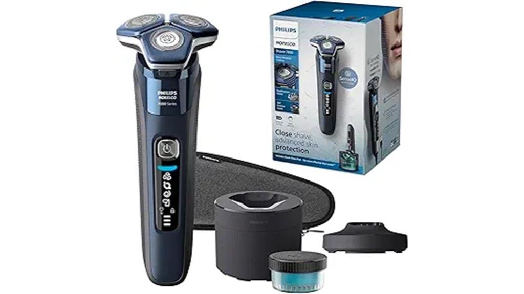 high tech wet dry shaver