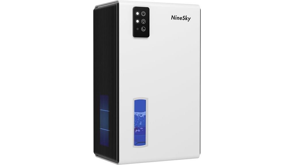 home dehumidifier with large water tank