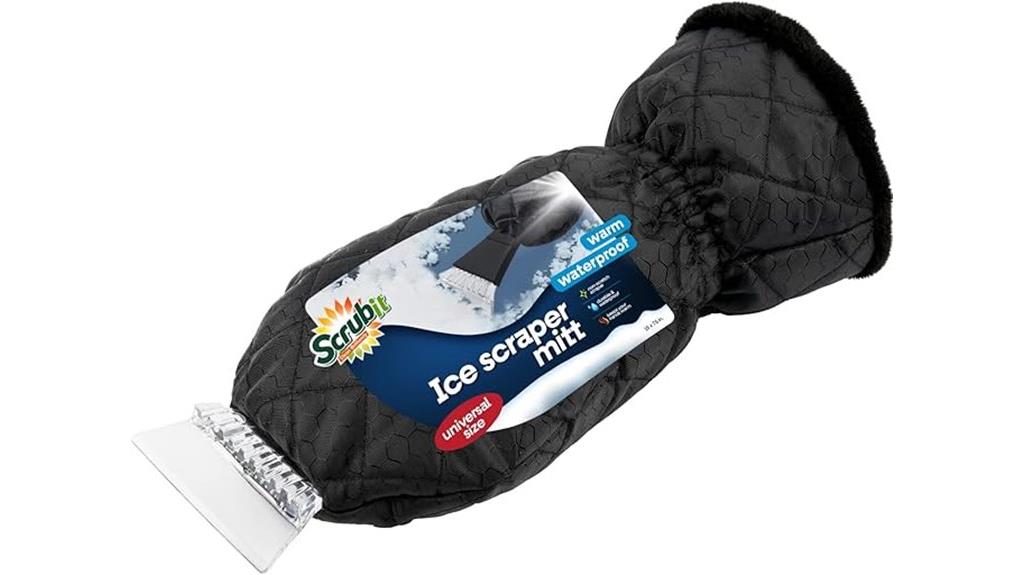 ice scraper with glove