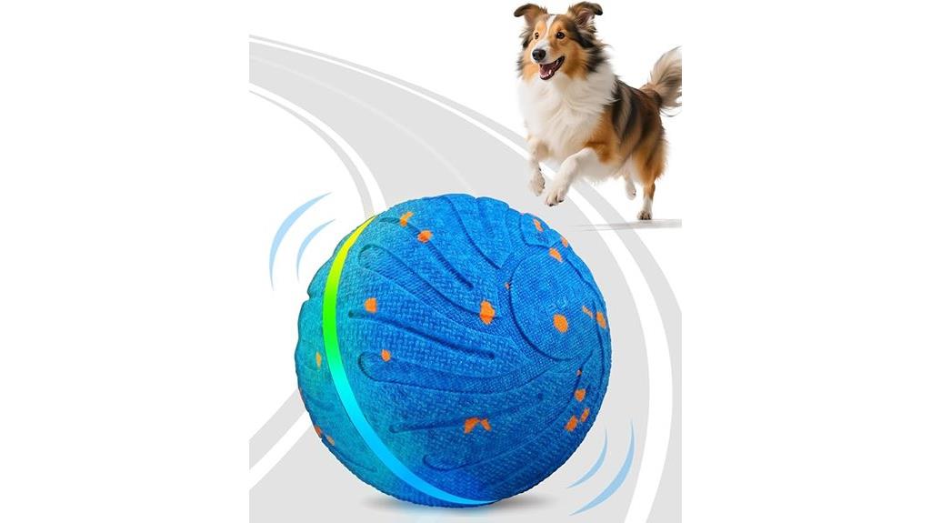 interactive automatic dog ball