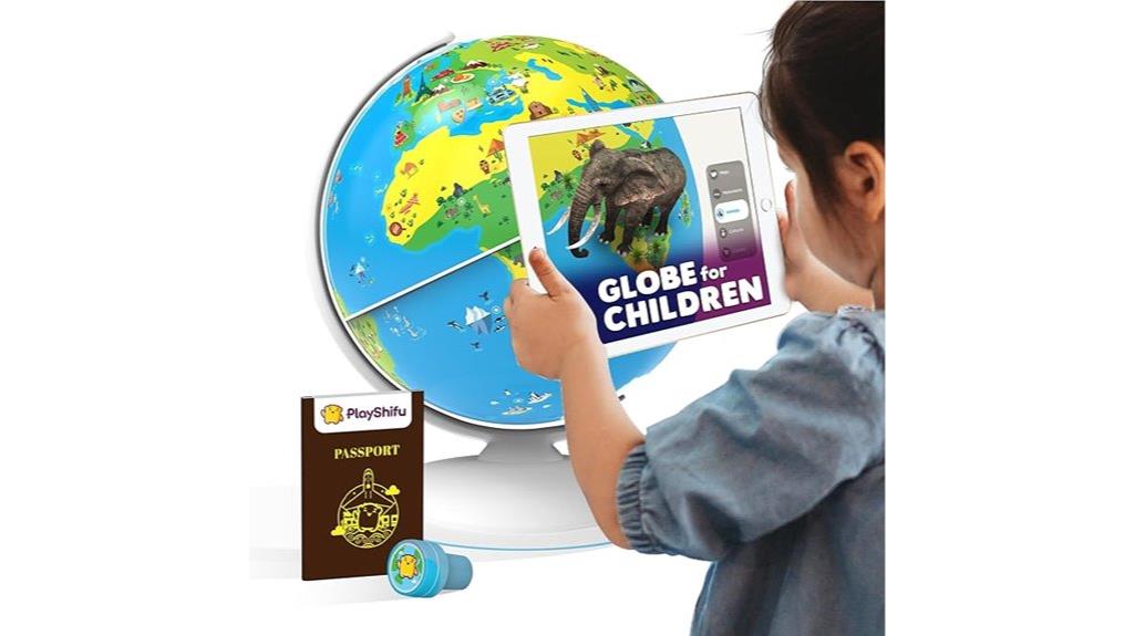 interactive kids globe toy