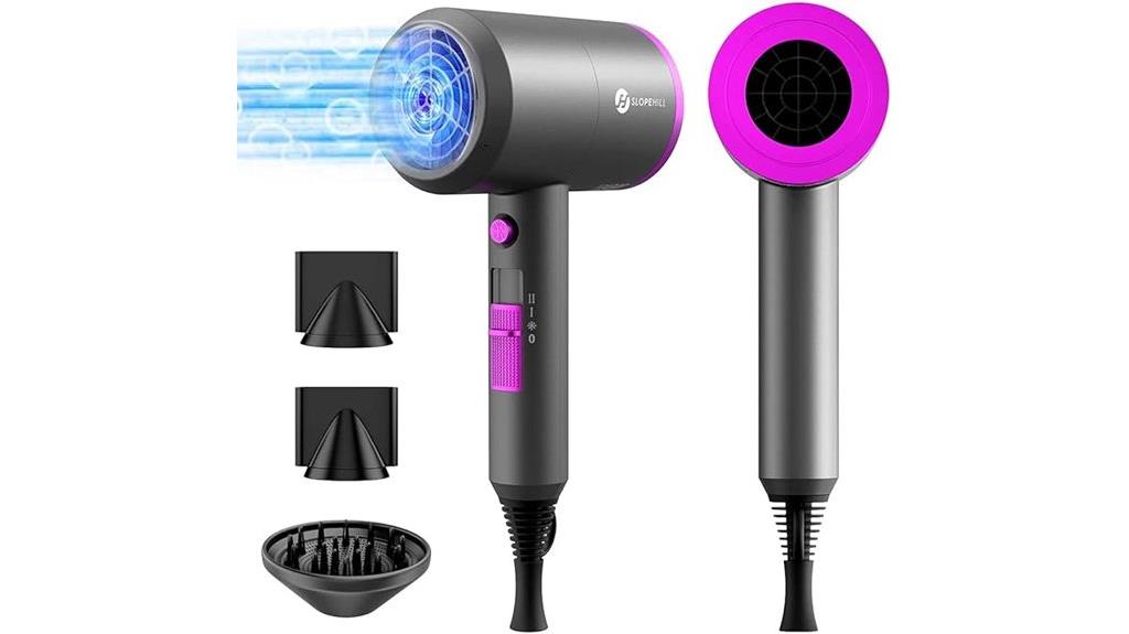 ionic hair dryer accessories