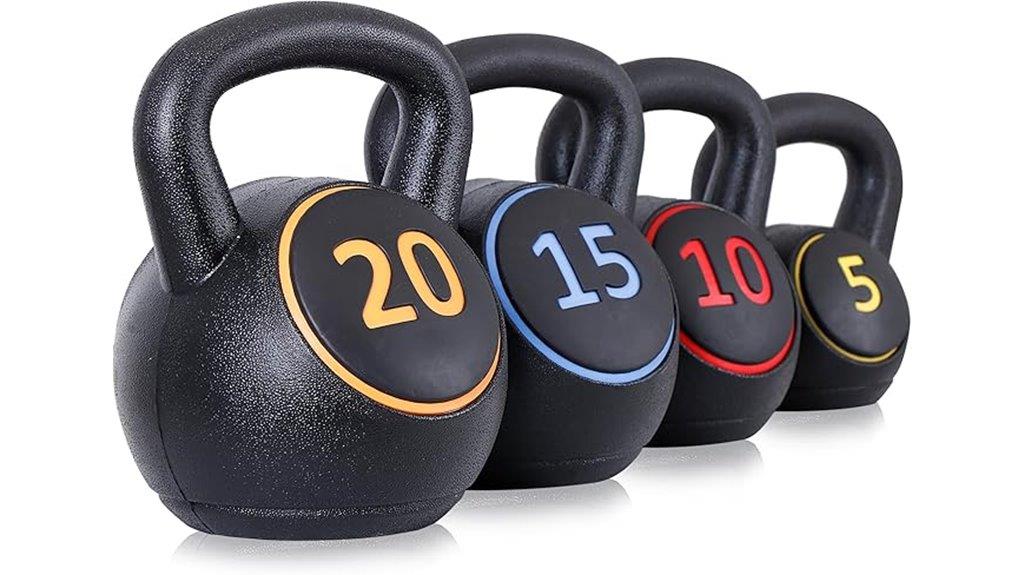kettlebell set for strength