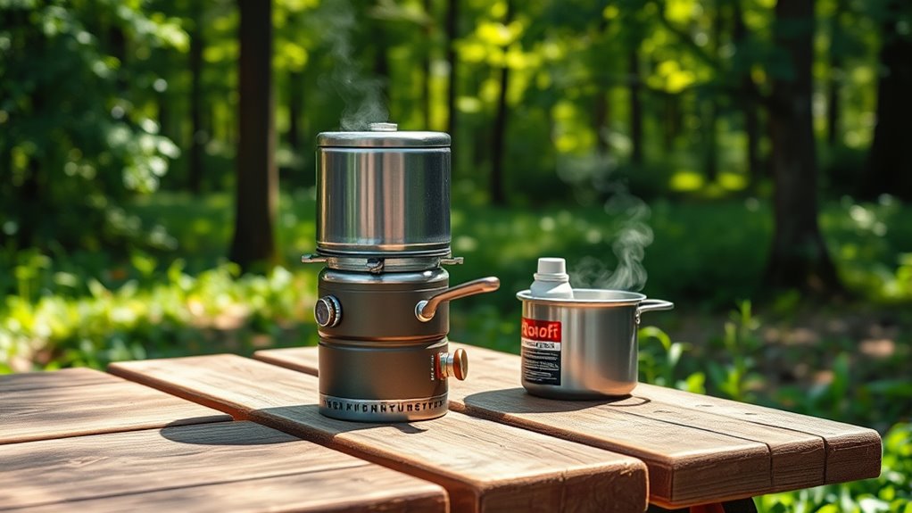key camping stove features