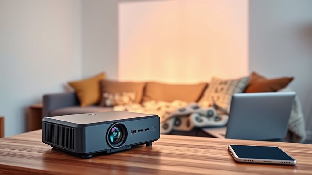 key portable projector features
