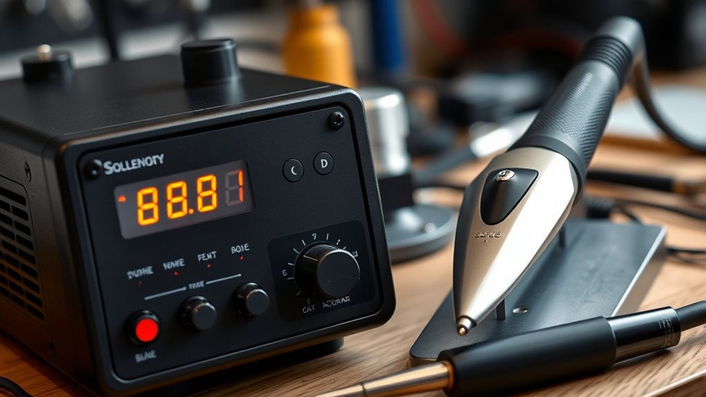 key soldering station features