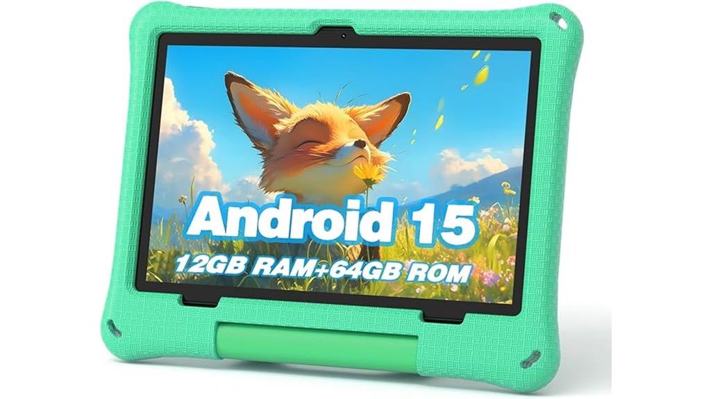 kids android tablet with 12gb storage