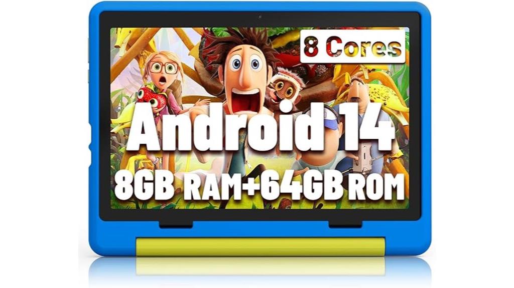 kids android tablet with expandable storage