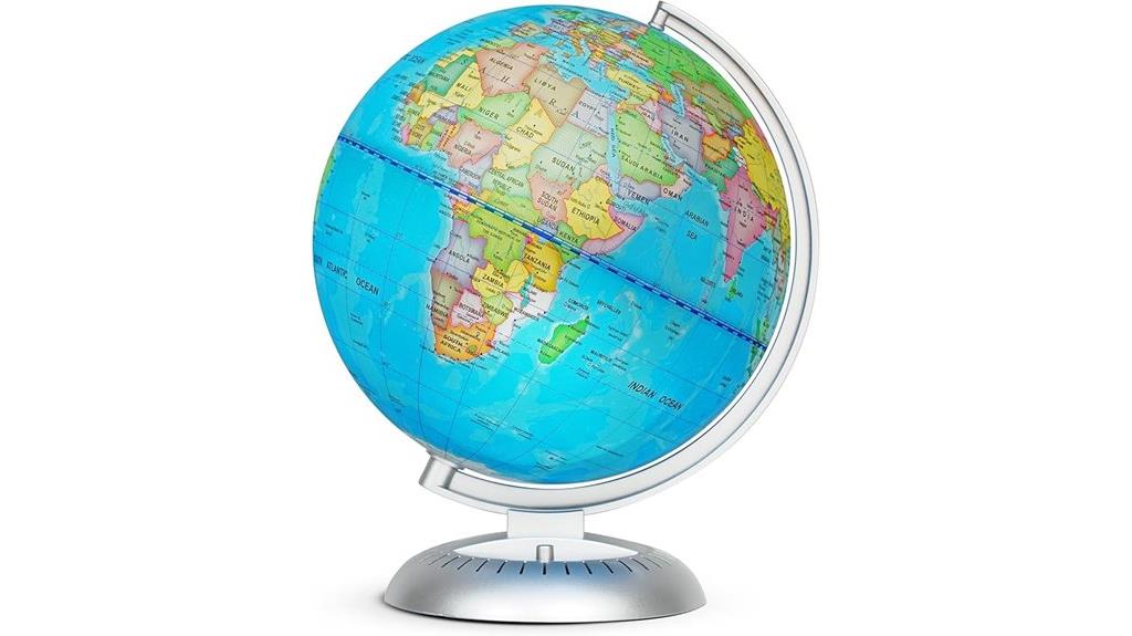 kids illuminated globe