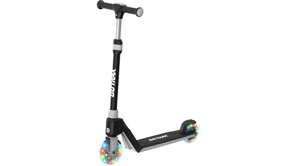 kids led kick scooter