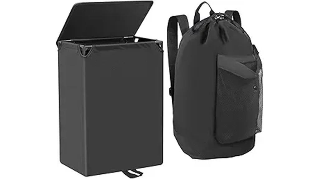 large 2 in 1 laundry hamper