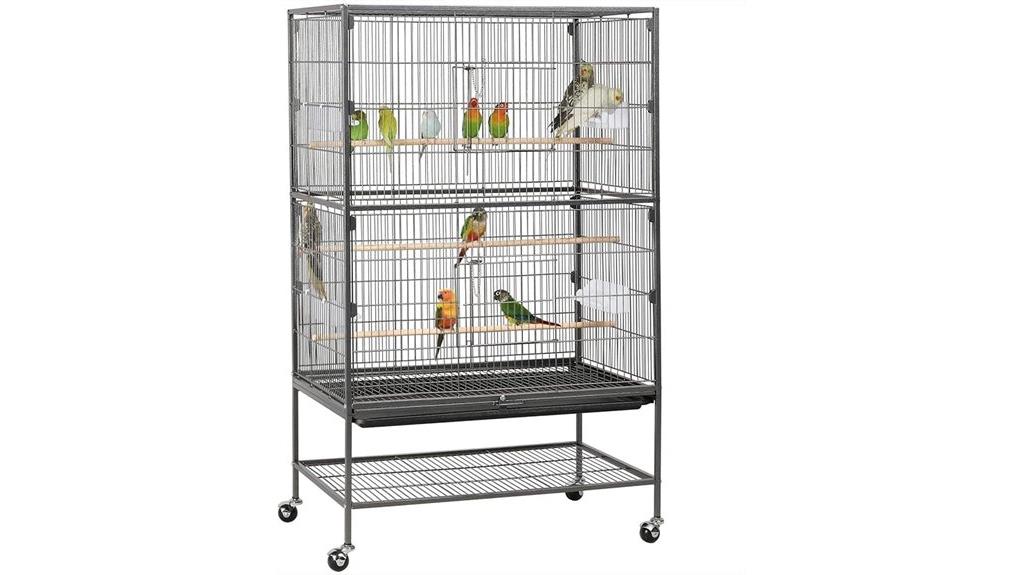 large 52 inch steel birdcage