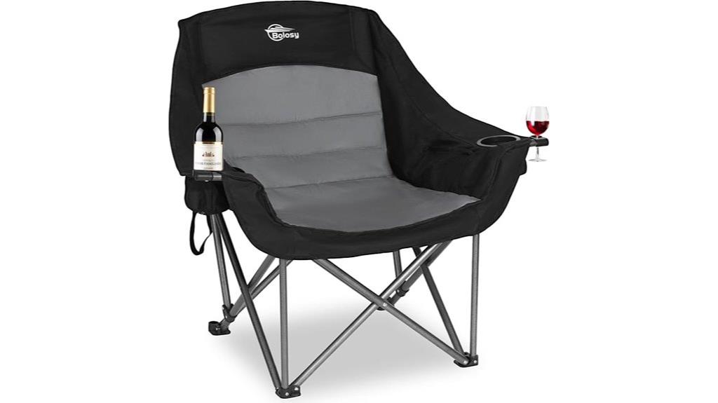 large adult camping chairs