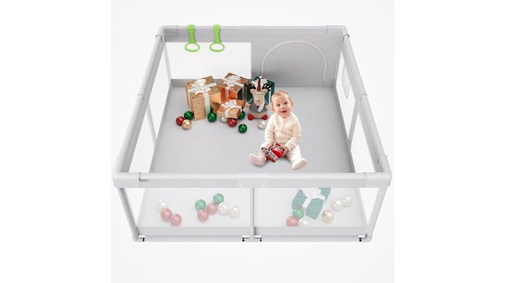large square baby playpen