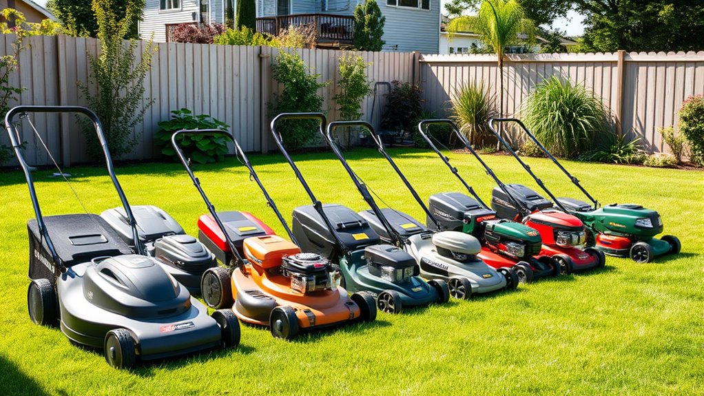 lawn mower selection criteria