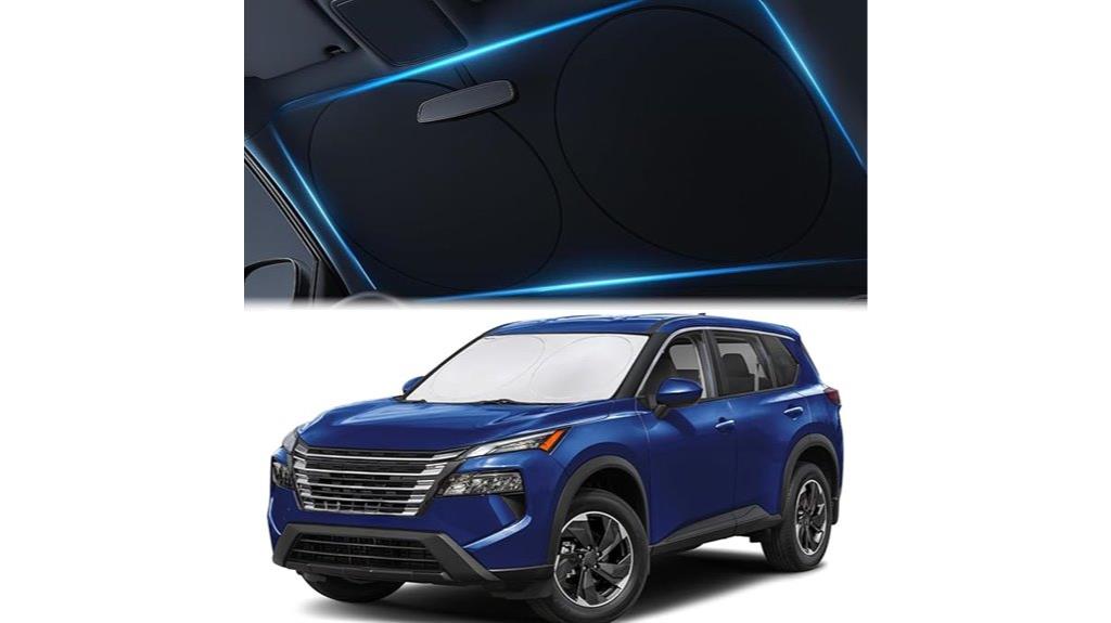 magnetic car sunshade cover