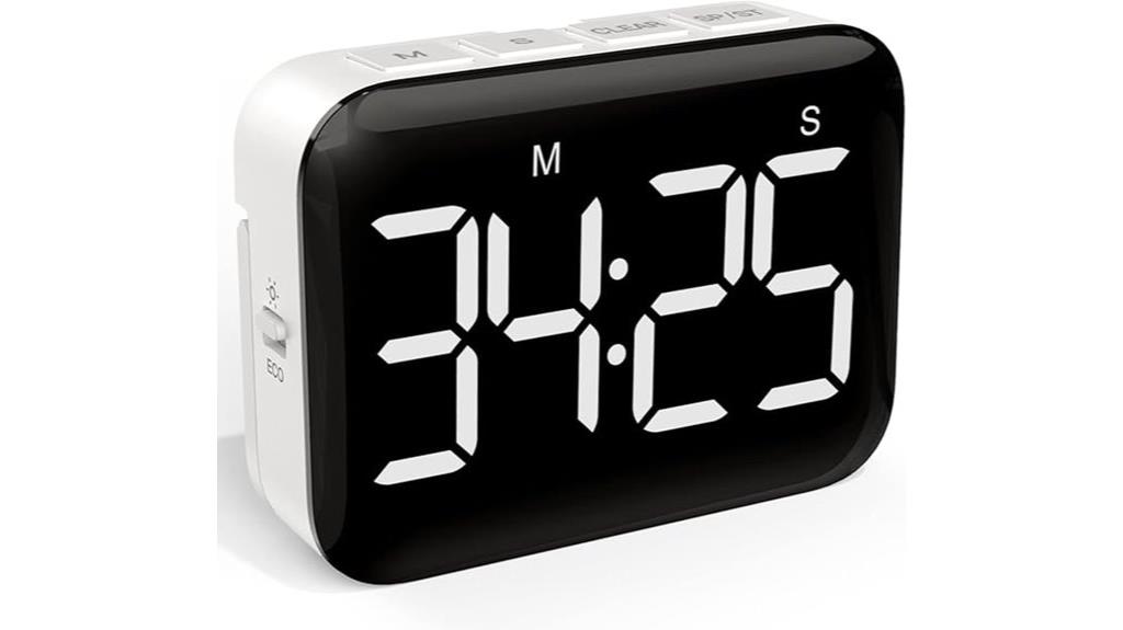 magnetic countdown and count up timer