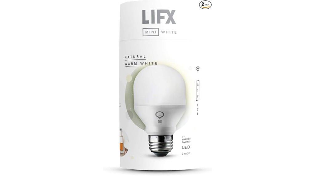 mini white wi fi bulb