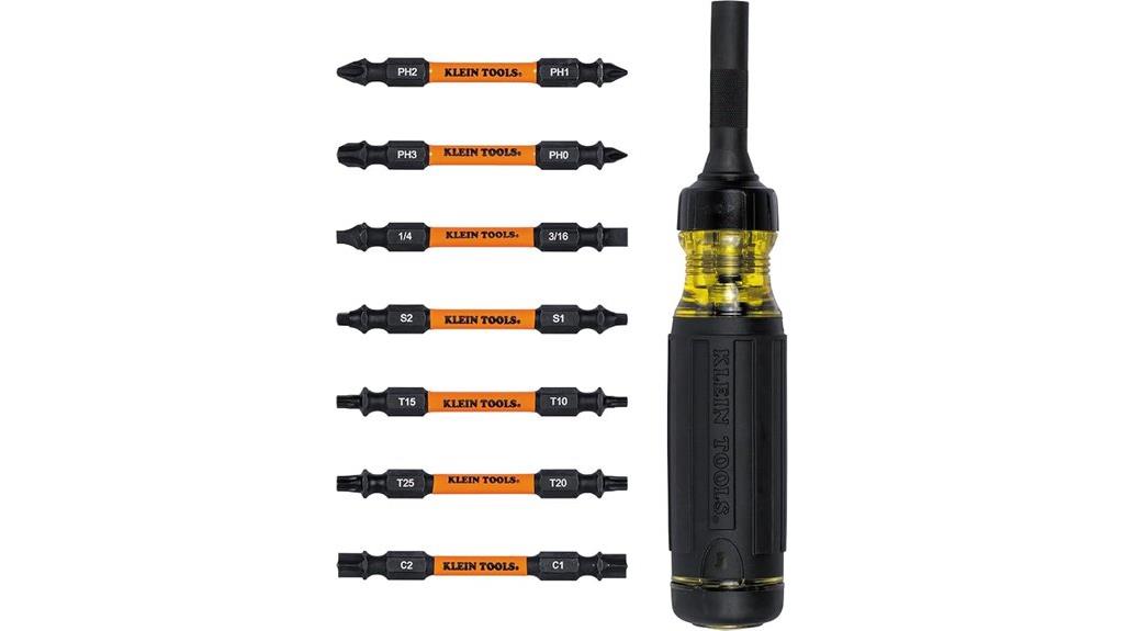 multi bit ratcheting screwdriver