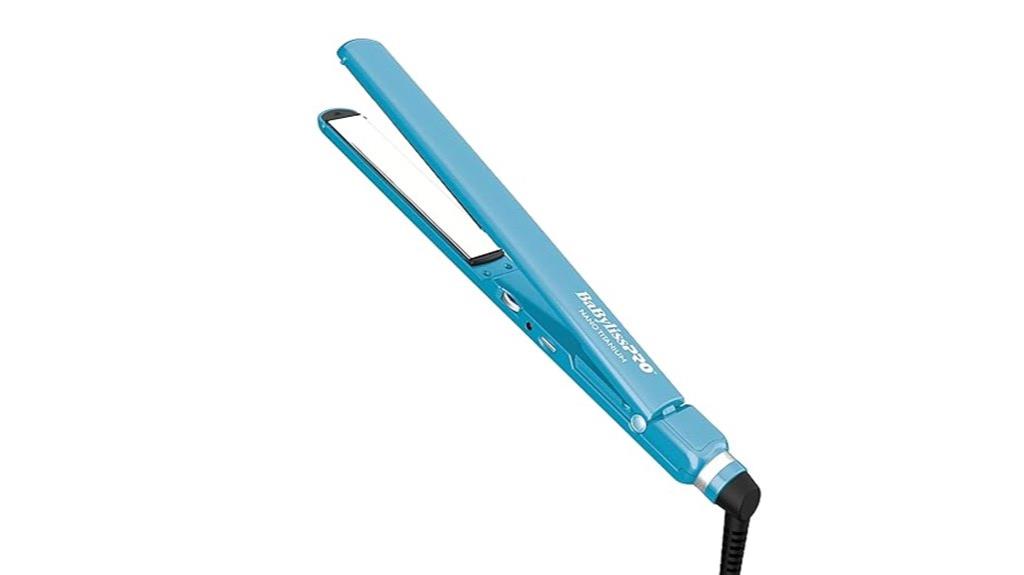 nano titanium hair straightener