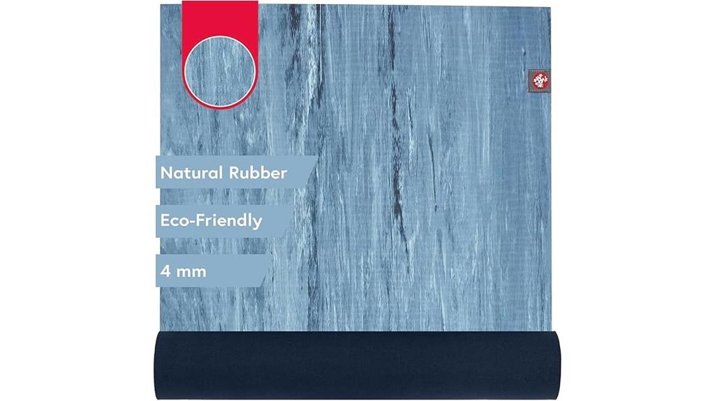 natural rubber yoga mat