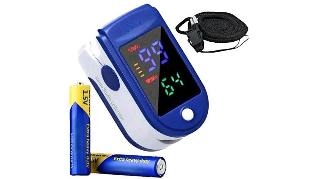 navy blue oximeter kit