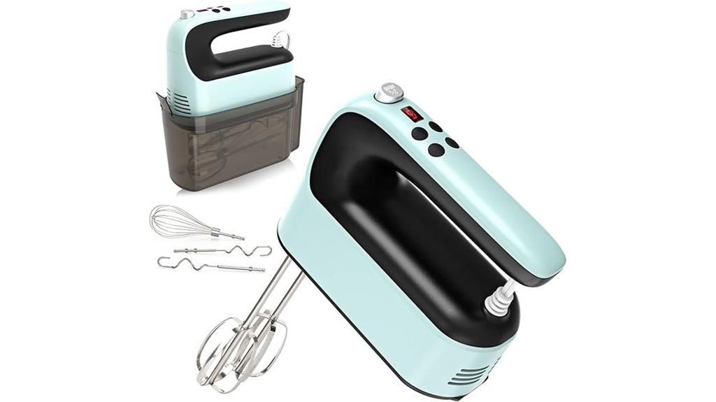 nine speed mixer with case