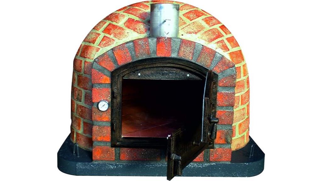 outdoor brick pizza oven