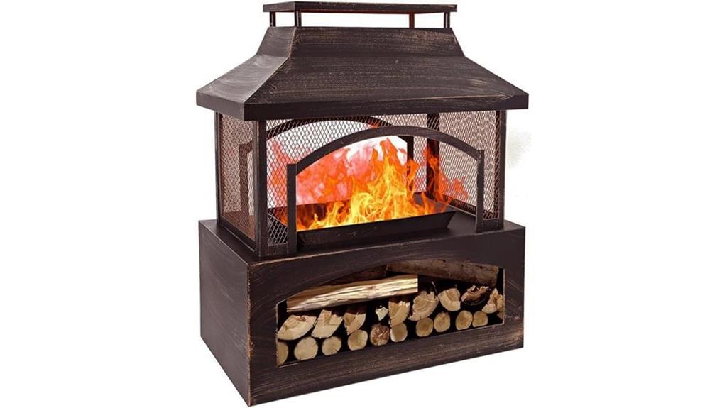 outdoor fire pit options