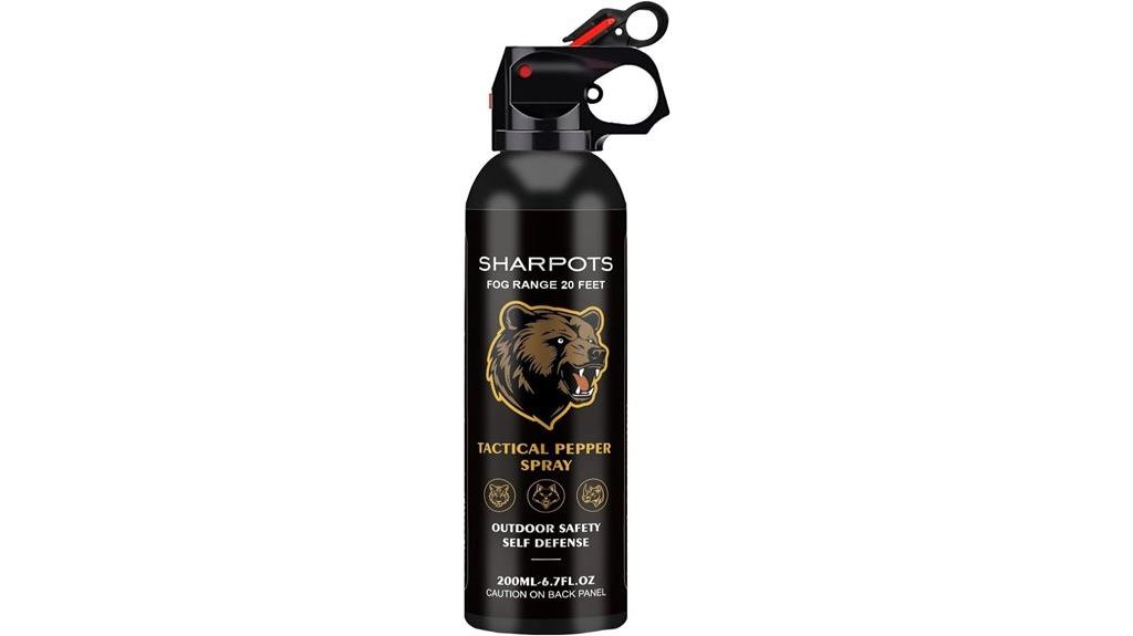 outdoor pepper spray quick release