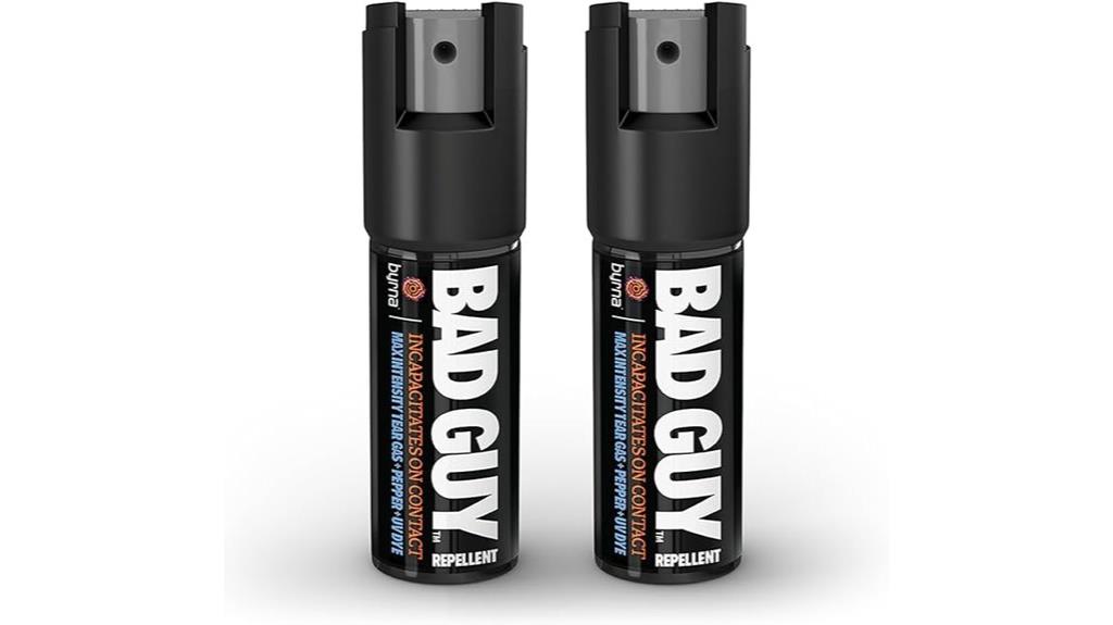 pepper spray with tear gas
