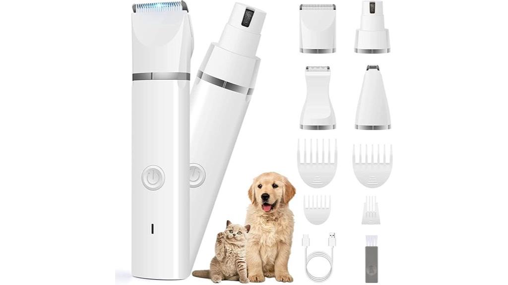 pet grooming rechargeable trimmer