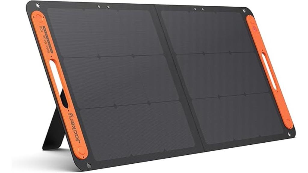 portable 100w foldable solar panel