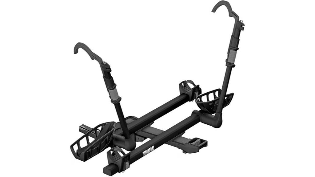premium hitch mounted bike rack