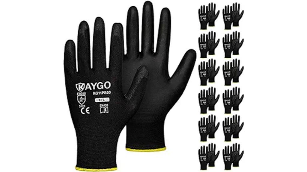 pu coated work gloves