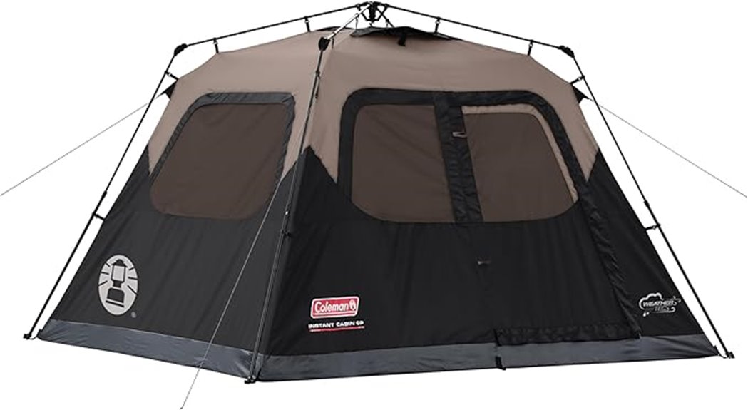 quick one minute camping tent