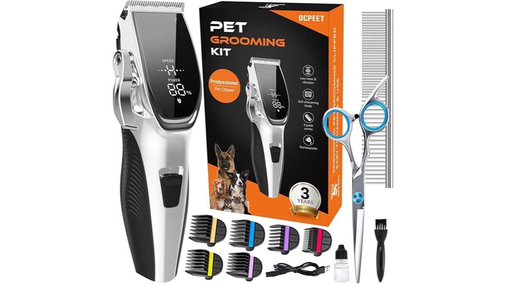 quiet cordless pet trimmer