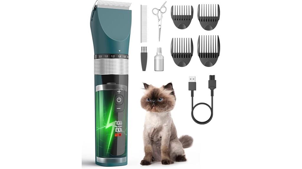 quiet multi speed pet trimmer